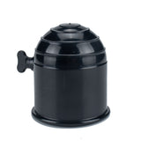 Tapa de bola de remolque de 50 mm - Cubierta de plástico negra para bola de remolque de coche o camión para protección de enganche de remolque