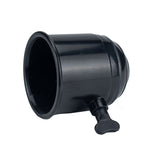 Tapa de bola de remolque de 50 mm - Cubierta de plástico negra para bola de remolque de coche o camión para protección de enganche de remolque