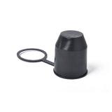 Tapa de cubierta de bola de remolque de 50 mm para protección de enganche de remolque de coche, camión y remolque