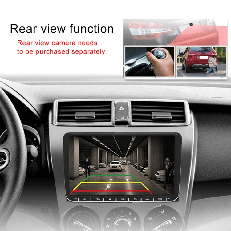CKVW92 HD 9 pulgadas 2 DIN Android 6.0 Reproductor MP5 para coche Navegación GPS Reproductor multimedia Bluetooth Radio estéreo para Volkswagen, Compatible con FM y Mirror Link, Versión de mapa de Europa, Versión de mapa de Europa