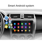 CKVW92 HD 9 pulgadas 2 DIN Android 6.0 Reproductor MP5 para coche Navegación GPS Reproductor multimedia Bluetooth Radio estéreo para Volkswagen, Compatible con FM y Mirror Link, Versión de mapa de Europa, Versión de mapa de Europa