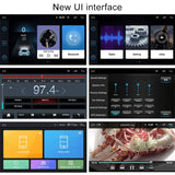 CKVW92 HD 9 pulgadas 2 DIN Android 6.0 Reproductor MP5 para coche Navegación GPS Reproductor multimedia Bluetooth Radio estéreo para Volkswagen, Compatible con FM y Mirror Link, Versión de mapa de Europa, Versión de mapa de Europa