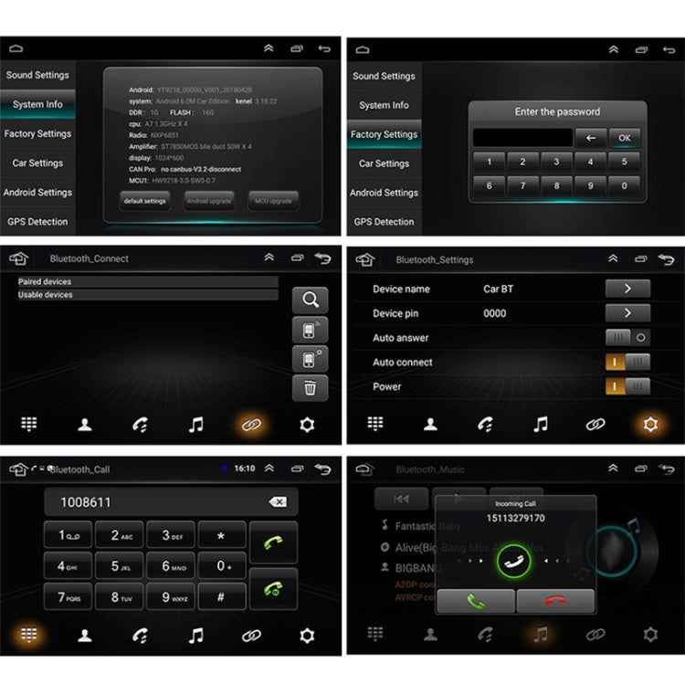 CKVW92 HD 9 inch 2 Din Android 6.0 Car MP5 Player GPS Navigation Multimedia Player Bluetooth Stereo Radio for Volkswagen, Support FM & Mirror Link, Europe Map Version, Europe Map Version