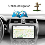 CKVW92 HD 9 pulgadas 2 DIN Android 6.0 Reproductor MP5 para coche Navegación GPS Reproductor multimedia Bluetooth Radio estéreo para Volkswagen, Compatible con FM y Mirror Link, Versión de mapa de Europa, Versión de mapa de Europa