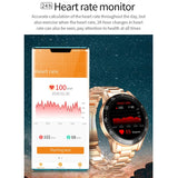 G3 1.3 inch Full-fit Round Screen Smart Watch, Support Sleep Monitor / Heart Rate Monitor / Temperature Monitoring