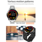 G3 1.3 inch Full-fit Round Screen Smart Watch, Support Sleep Monitor / Heart Rate Monitor / Temperature Monitoring