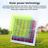 SNF-0092 White Light Solar Lantern Lighting Bulb Outdoor IP44 Waterproof LED for Two Lighting