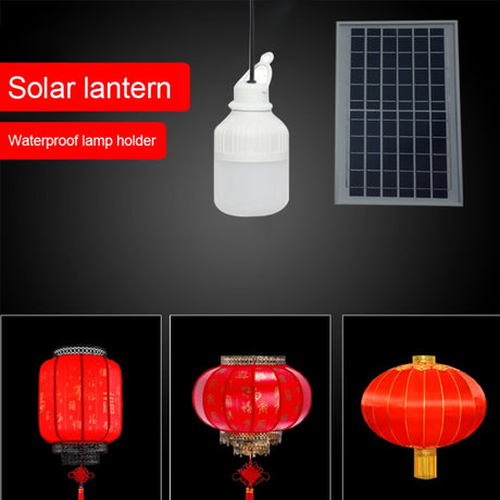 SNF-0092 White Light Solar Lantern Lighting Bulb Outdoor IP44 Waterproof LED One for Two Lighting - LYDARZ