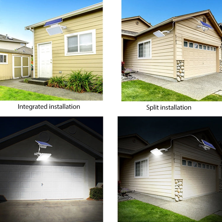 48LED Solar Courtyard Street Lamp - Detachable, IP65 Waterproof Outdoor Warm Light