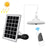 Smart Induction 56LEDs Solar Light Indoor and Outdoor Garden Garage LED Lamp, White Light - LYDARZ