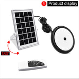 Smart Induction 2 in 1 112LEDs Solar Light Indoor and Outdoor Garden Garage LED Lamp - LYDARZ