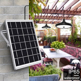 Smart Induction 2 in 1 112LEDs Solar Light Indoor and Outdoor Garden Garage LED Lamp - LYDARZ