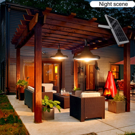 Smart Induction 2 in 1 112LEDs Solar Light Indoor and Outdoor Garden Garage LED Lamp - LYDARZ
