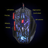 HXSJ P6+V100+H300 Keyboard Mouse Converter + One-handed Keyboard + Gaming Mouse Set - LYDARZ