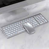 109 Three-mode Wireless Bluetooth Keyboard Mouse Set, Three-mode Keyboard Mouse Set