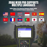 JDiag M100 PRO Intelligent Motorcycle Electronic Fuel Injection System Diagnostic Instrument, Fully Equipped Version, JDiag M100 PRO