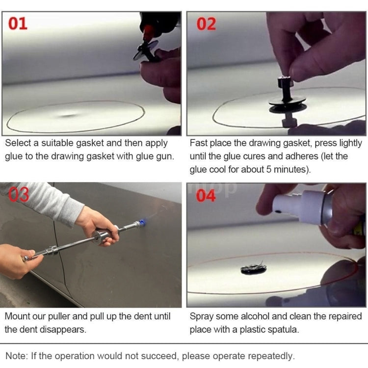 N4 107 in 1 Car Paintless Dent Removal Fender Damage Repair Puller Lifter, 107 in 1 EU Plug, 107 in 1 US Plug, 107 in 1 UK Plug, 107 in 1 Cigarette Lighter Plug
