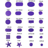 Herramienta de extracción de abolladuras sin pintura para coche N6 96 en 1 para reparación de daños en guardabarros.