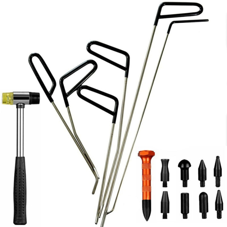 Kit de reparación de abolladuras sin pintura para coche Q1 16 en 1: juego de ganchos y varillas para eliminar granizo