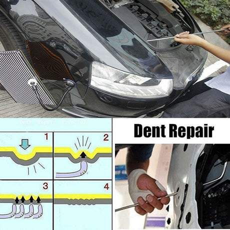 Q1 23 in 1 Car Paintless Dent Repair Hail Remover Hooks Rods Kit - LYDARZ