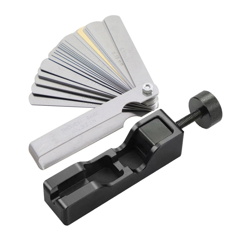 Herramienta universal para medir la distancia entre bujías de coche con calibre de espesores para bujías de 10 mm, 12 mm, 14 mm y 16 mm.