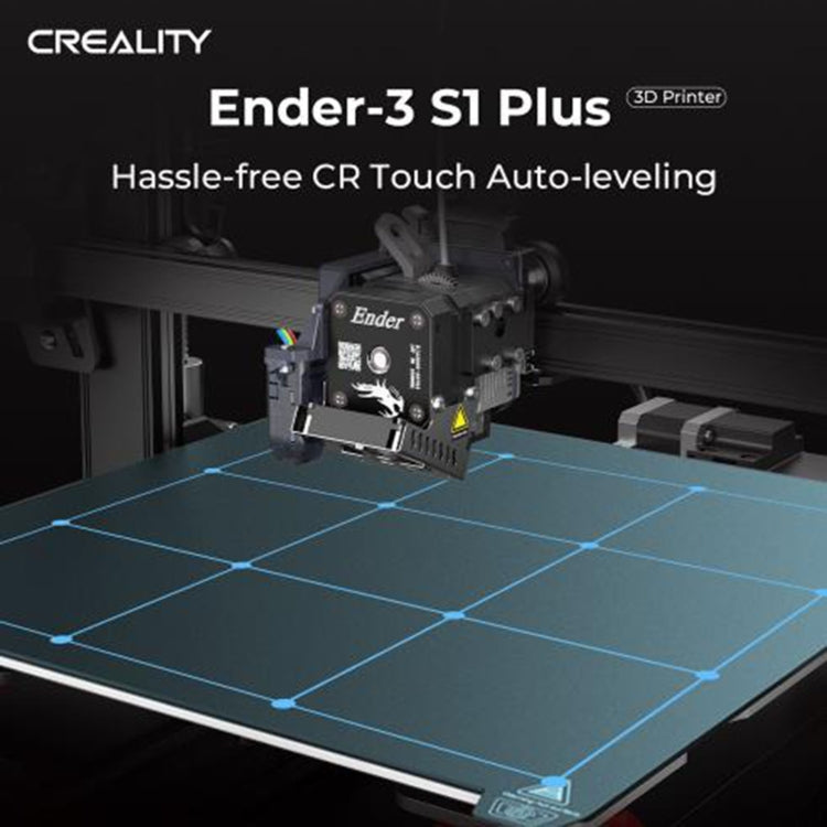 Ender-3 S1 Plus Full-metal Dual-gear Larger-size 3D Printer, AU Plug, UK Plug, US Plug, EU Plug