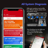ThinkDiag SP164-O OBD2 Car Fault Diagnosis Instrument with a Free Software and DEMO, with a Free Software and DEMO