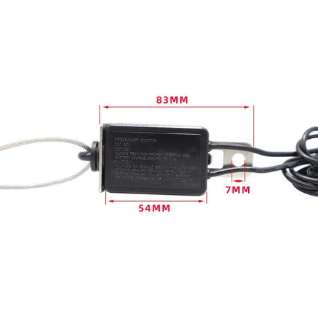 Trailer 4ft Brake Release Switch Breakaway Switch - LYDARZ