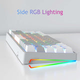 Teclado mecánico AULA F3261 RGB - Tipo C, con cable, 61 teclas intercambiables en caliente e iluminación RGB