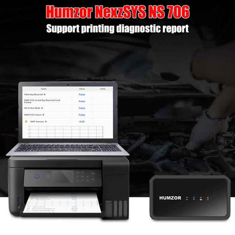 HUMZOR NexzSYS NS 706 Car Full System OBD 2 Scanner Diagnostic Tool, HUMZOR NexzSYS NS 706