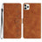 Seven Butterflies Embossed Leather Phone Case
