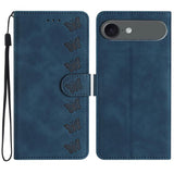 Seven Butterflies Embossed Leather Phone Case