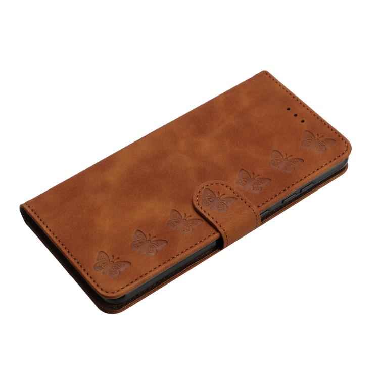 Seven Butterflies Embossed Leather Phone Case