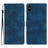 Flower Butterfly Embossing Pattern Leather Phone Case