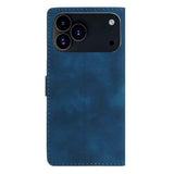 Flower Butterfly Embossing Pattern Leather Phone Case