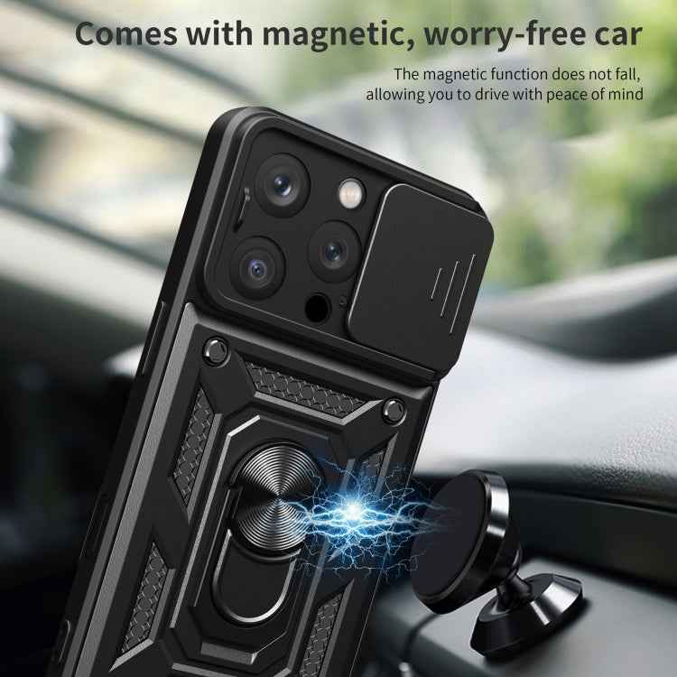 Sliding Camera Cover Design TPU+PC Phone Case