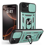Sliding Camera Cover Design TPU+PC Phone Case