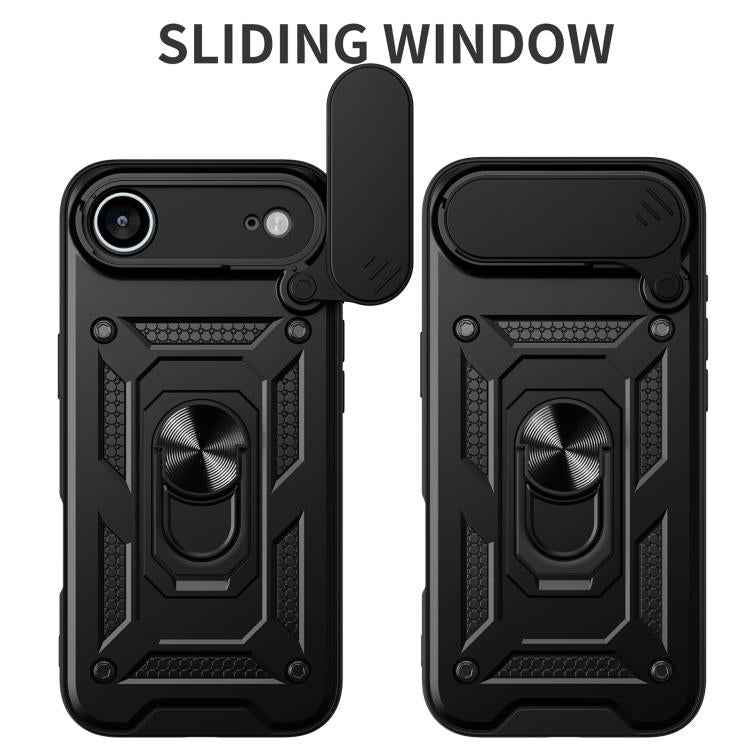 Sliding Camera Cover Design TPU+PC Phone Case
