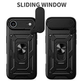 Sliding Camera Cover Design TPU+PC Phone Case