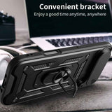 Sliding Camera Cover Design TPU+PC Phone Case