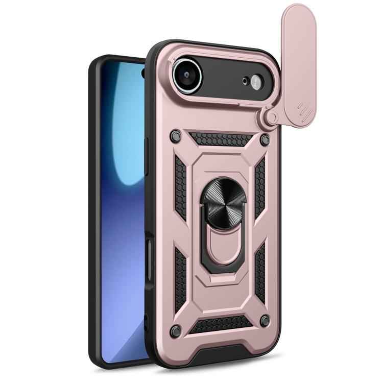 Sliding Camera Cover Design TPU+PC Phone Case