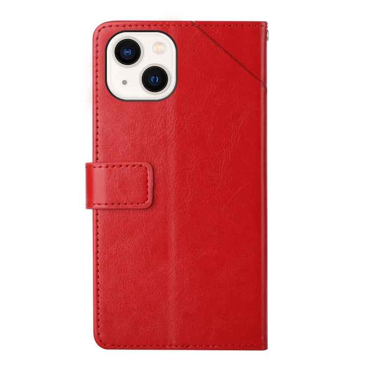 HT01 Y-shaped Pattern Flip Leather Phone Case