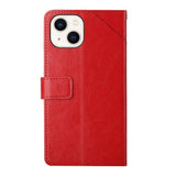HT01 Y-shaped Pattern Flip Leather Phone Case