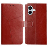 HT01 Y-shaped Pattern Flip Leather Phone Case