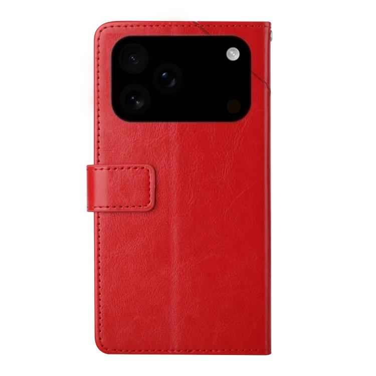 HT01 Y-shaped Pattern Flip Leather Phone Case