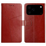 HT01 Y-shaped Pattern Flip Leather Phone Case