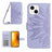 Skin Feel Sun Flower Embossed Flip Leather Phone Case with Lanyard