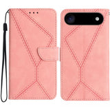 Stitching Embossed Leather Phone Case