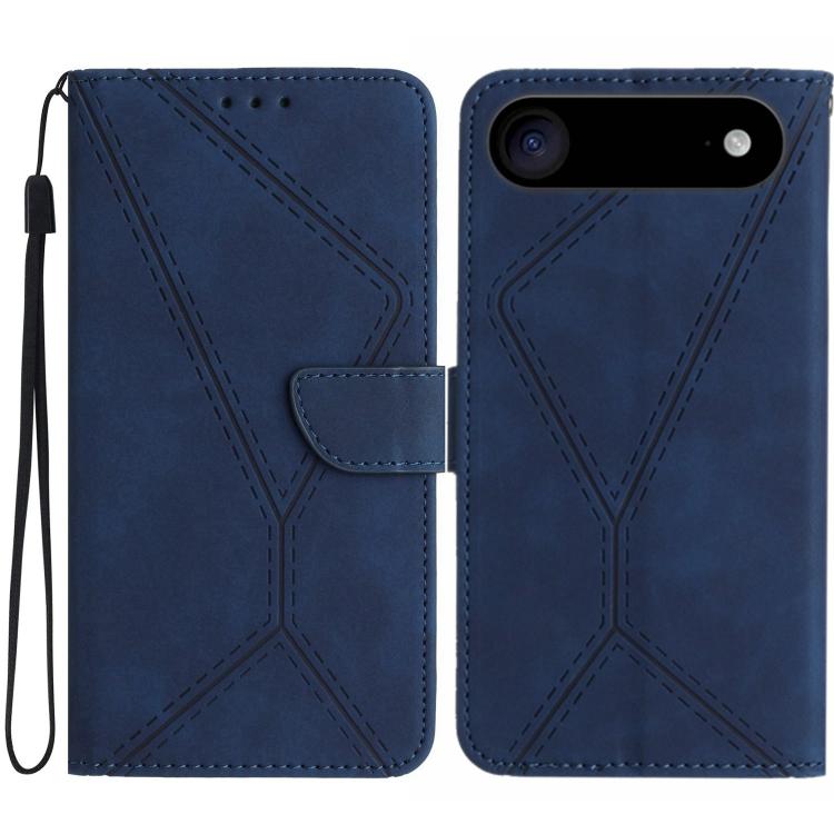 Stitching Embossed Leather Phone Case