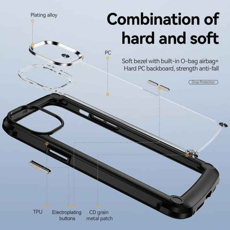 TPU + PC Lens Protection Phone Case